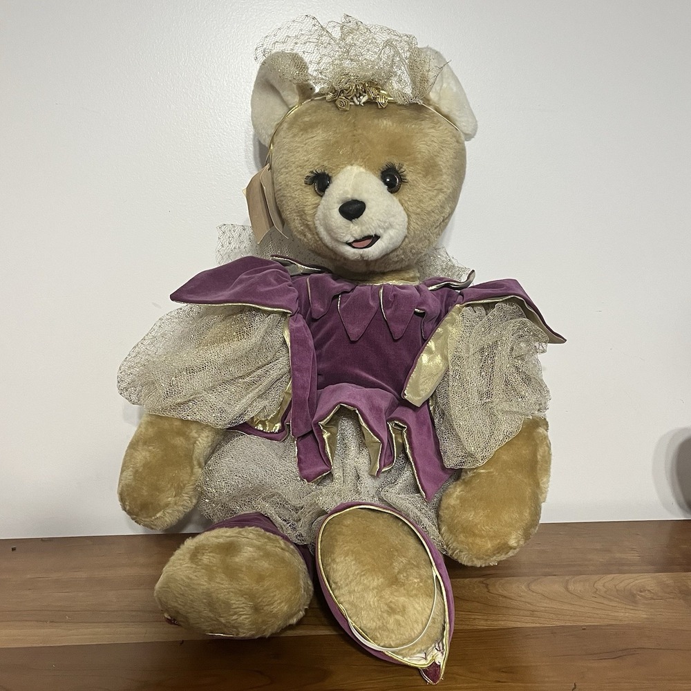 Vintage Tilly Collectibles Plush Bear 1987 Sugar Plum‎ Fairy 29" LARGE